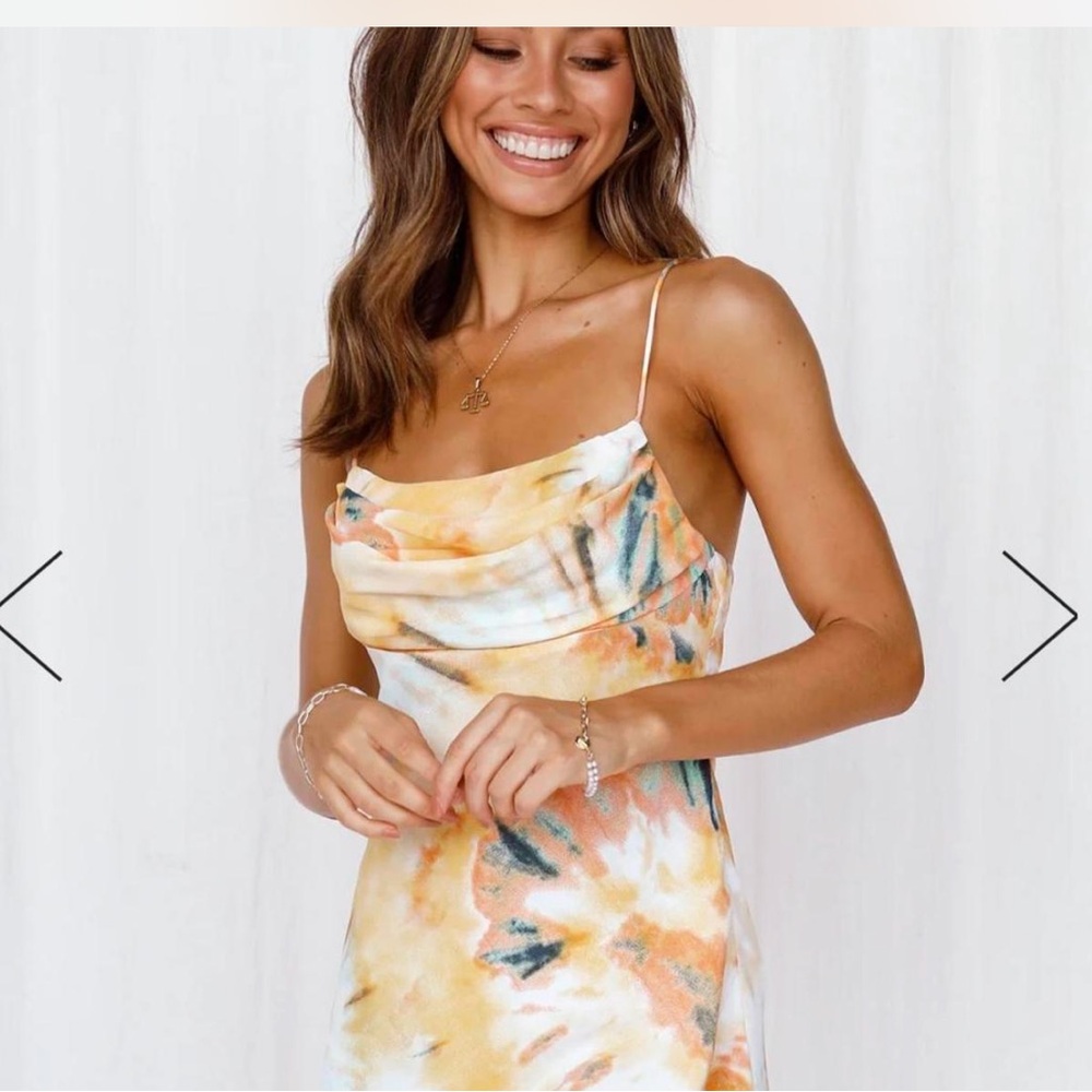 Hello Molly tie-dye dress